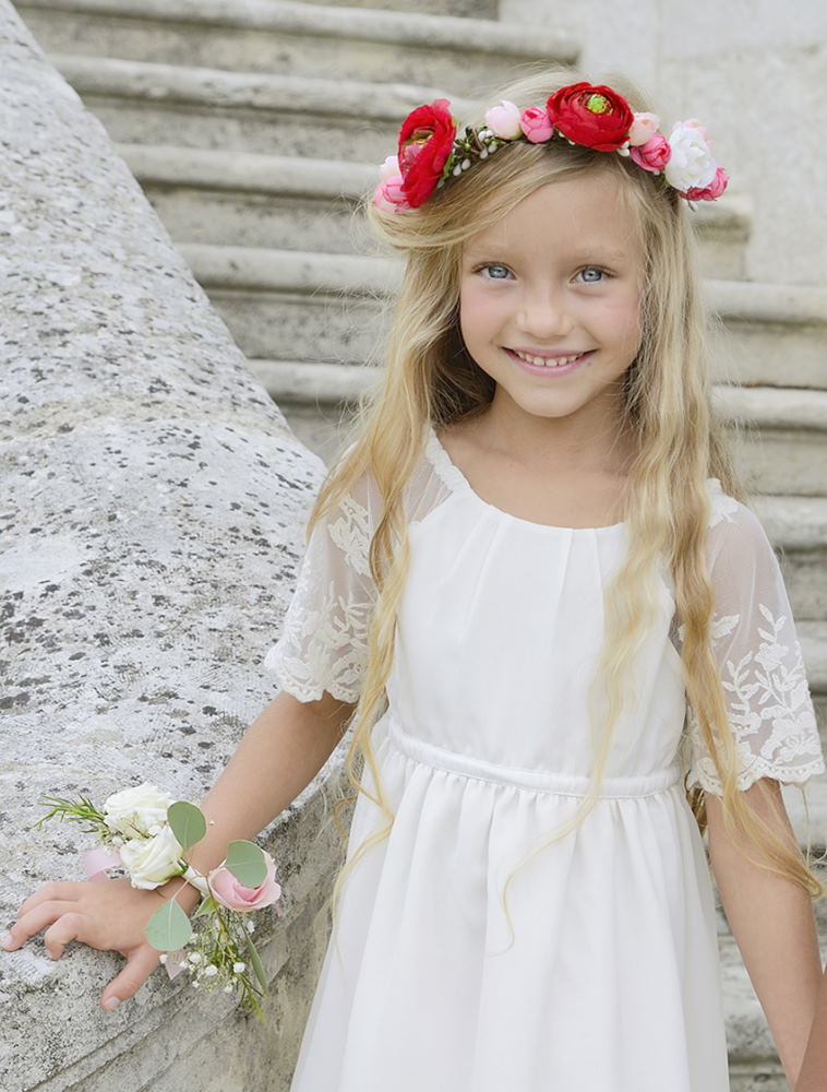 Couronne Nina2 Et Bracelet Fleuriste Nature Des Sens